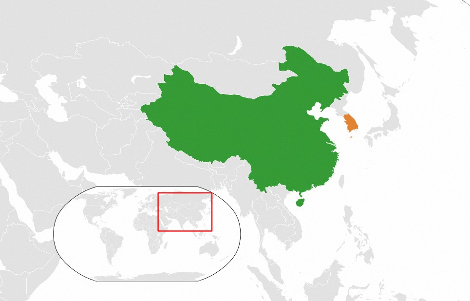 중국지도 한글판 5